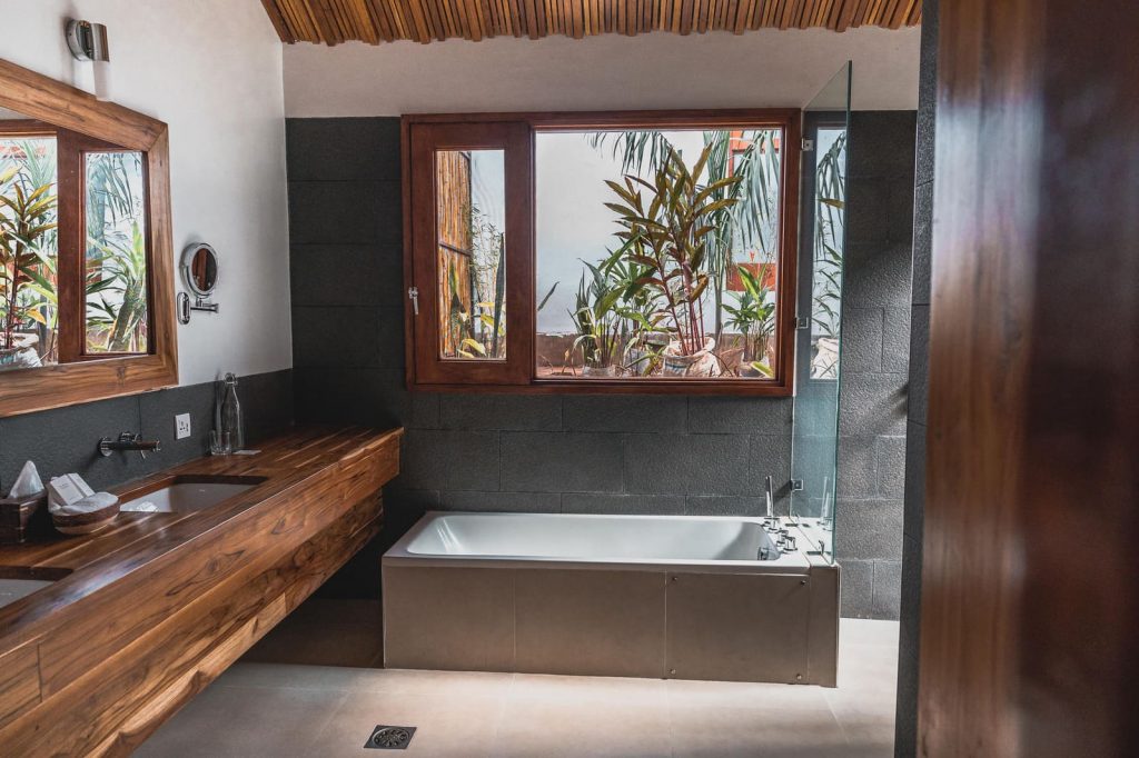 voyages de luxe rwanda retreat kigali salle de bain