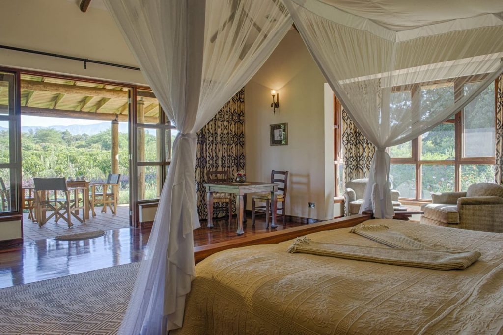 voyages de luxe tanzanie arusha legendary lodge chambre