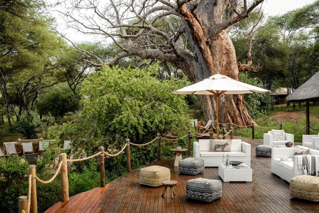 voyages de luxe tanzanie sanctuary swala camp terrasse