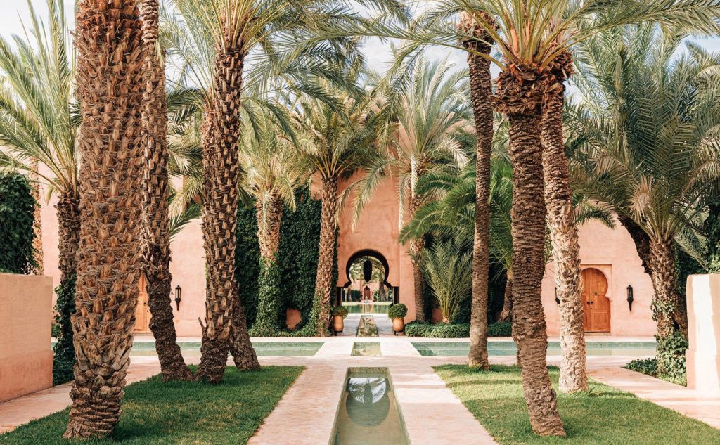 voyages de luxe hotel aman maroc exterieur