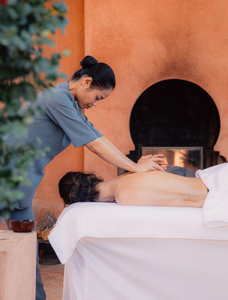 voyages de luxe hotel amanjena maroc massage bien etre