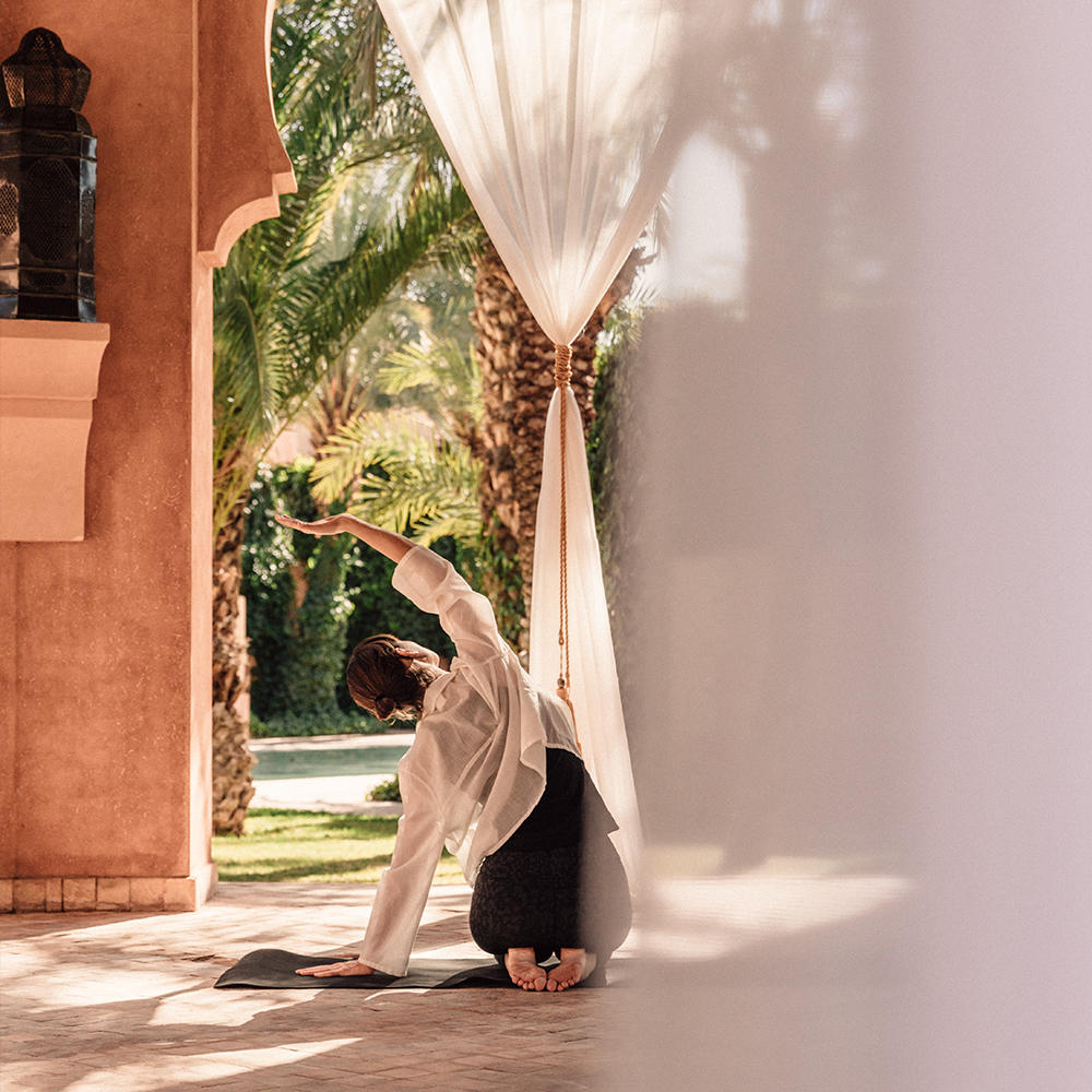 voyages de luxe hotel amanjena maroc yoga