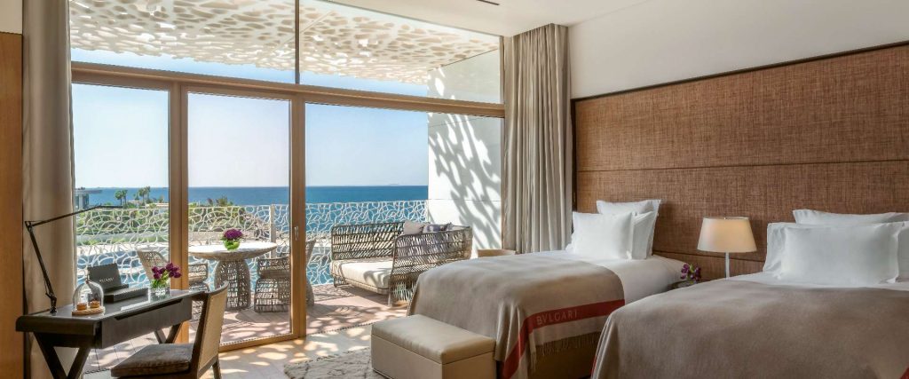 Bulgari Resort Dubaï : Votre CHAMBRE Premium AVEC VUE SUR L'océan