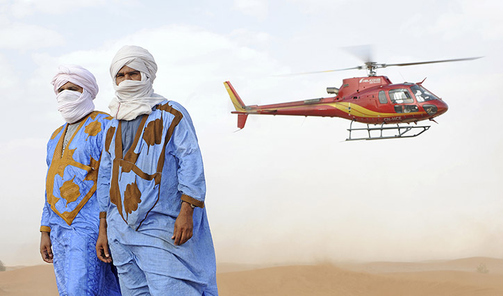 Découverte aérienne en Hélicoptère privé. The Oberoi Marrakech