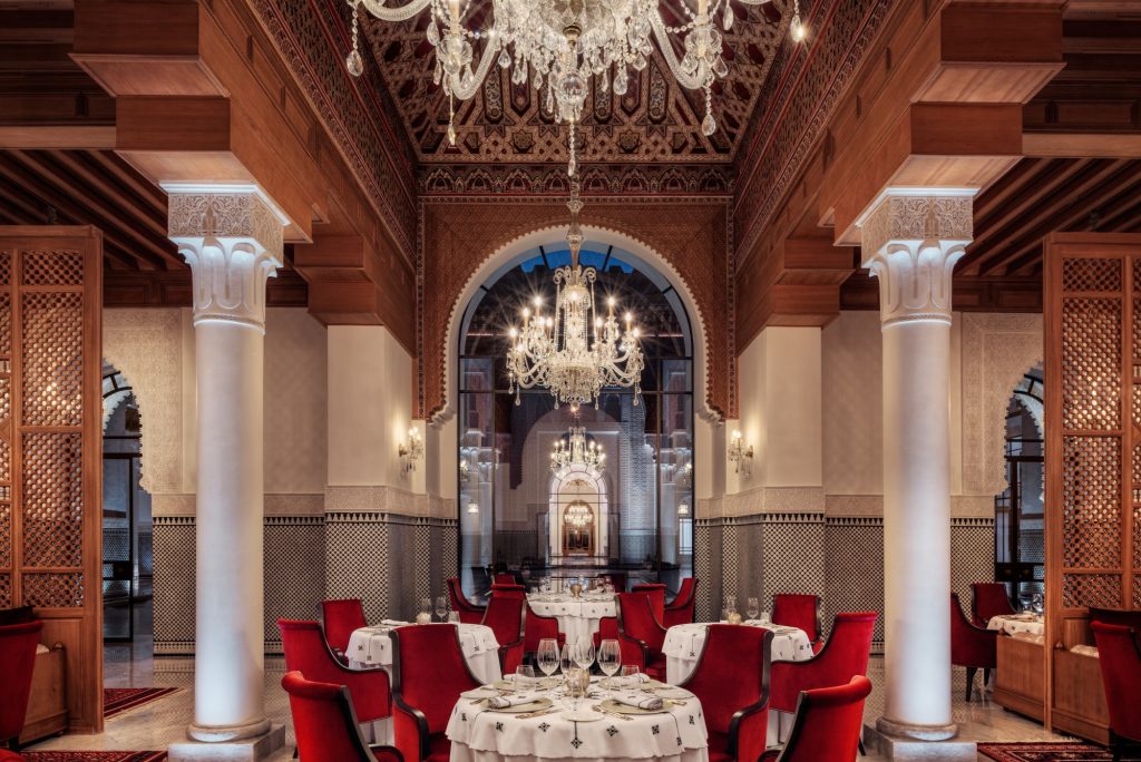 The Oberoi Marrakech restaurant gastronomique Siniman