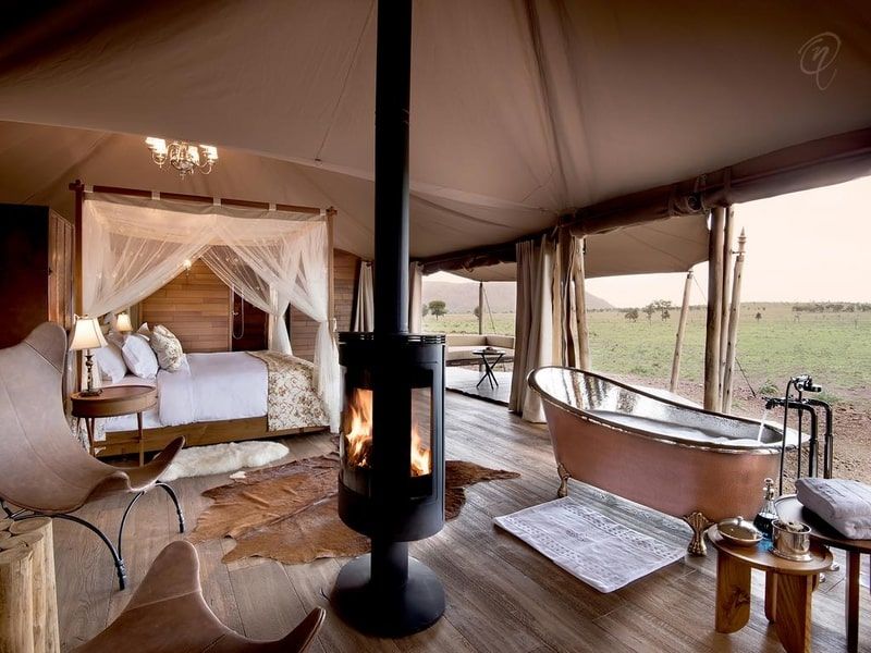 voyages de luxe ultime safari afrique one nature nyaruswiga chambre