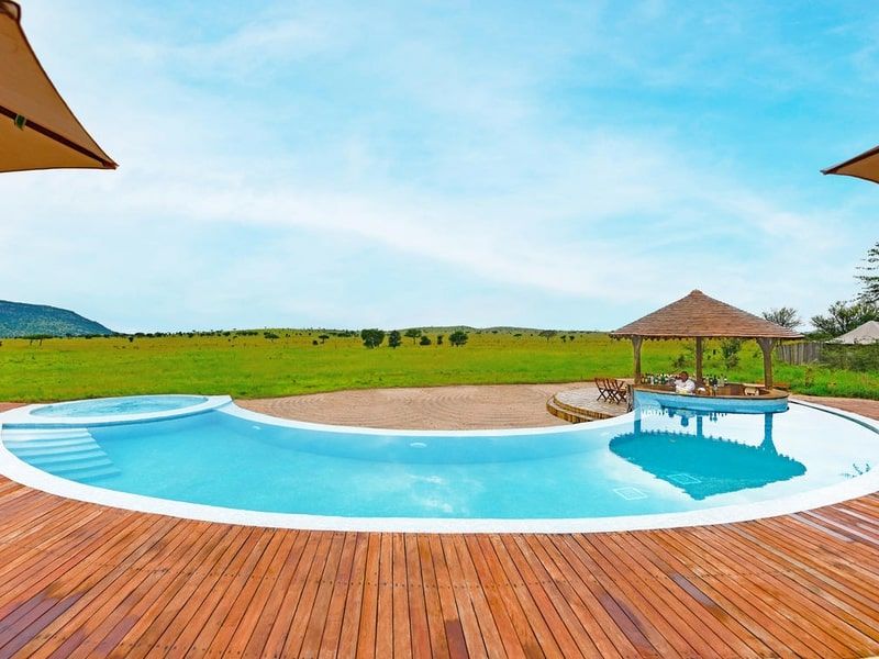voyages de luxe ultime safari afrique one nature nyaruswiga piscine