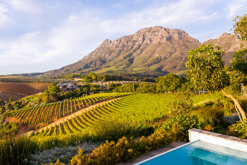 séjour luxe afrique du sud Franschhoek route des vins