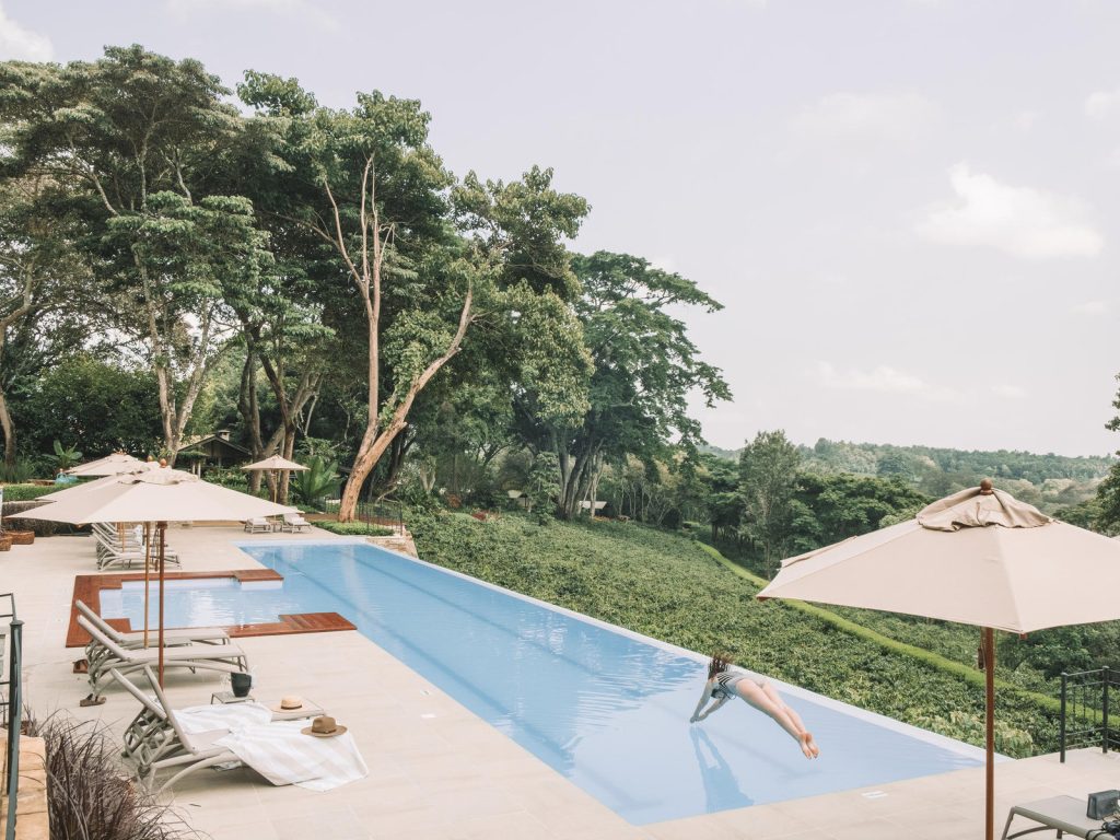voyages-de-luxe-safari-tanzanie-gibbs-farm-piscine