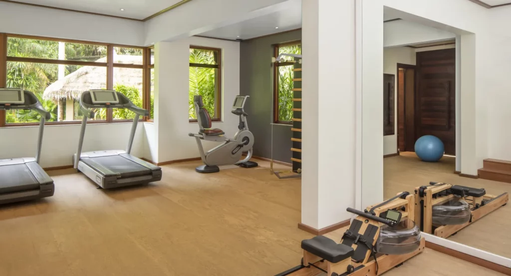 Voyages de luxe Antara Maia Seychelles fitness gym