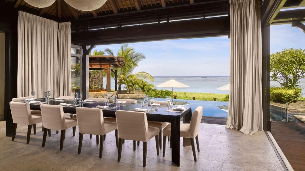 Voyages de Luxe Hôtel JW Marriott Mauritius Resort villa terrasse île maurice