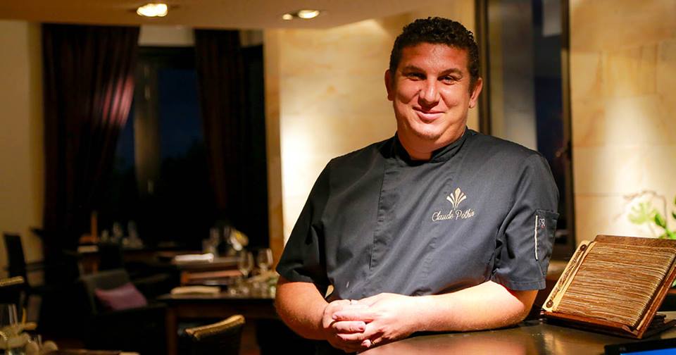 Le Chef Claude Pothin qui dirige les restaurants du Palm Hotel & Spa 