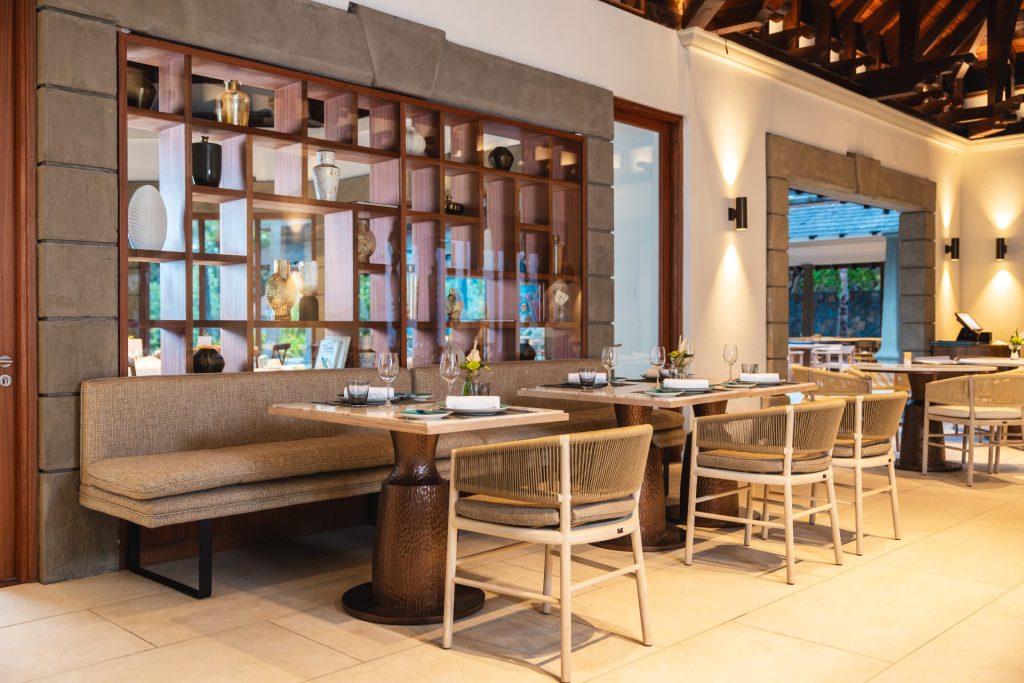 cuisine exquise à l'île Maurice au Maradiva villas Resort & Spa 