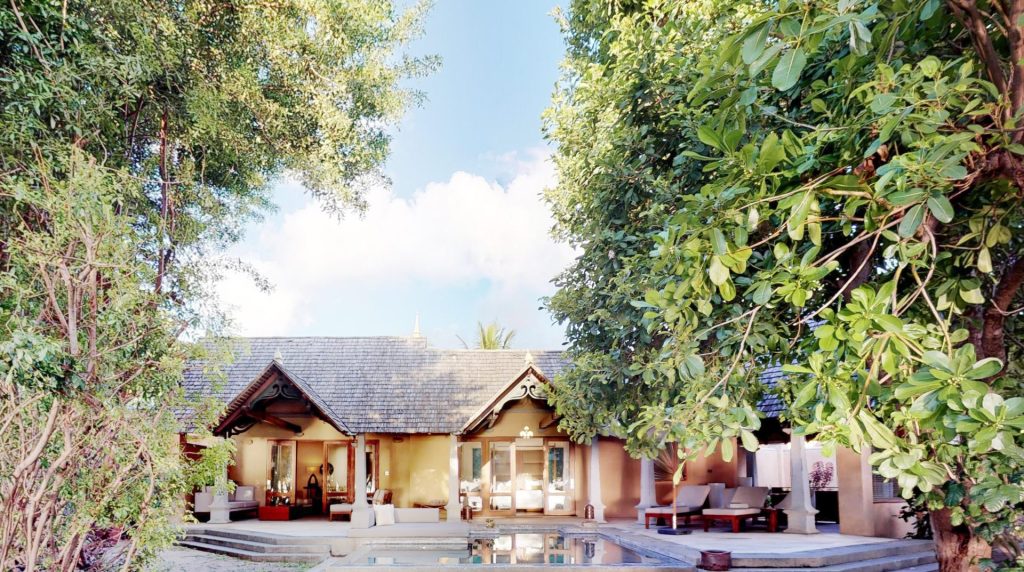 Une villa de rêve très exclusive à l'île Maurice au Maradiva villas