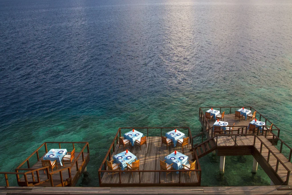 L'un des meilleurs restaurants de fruits de mer aux Maldives