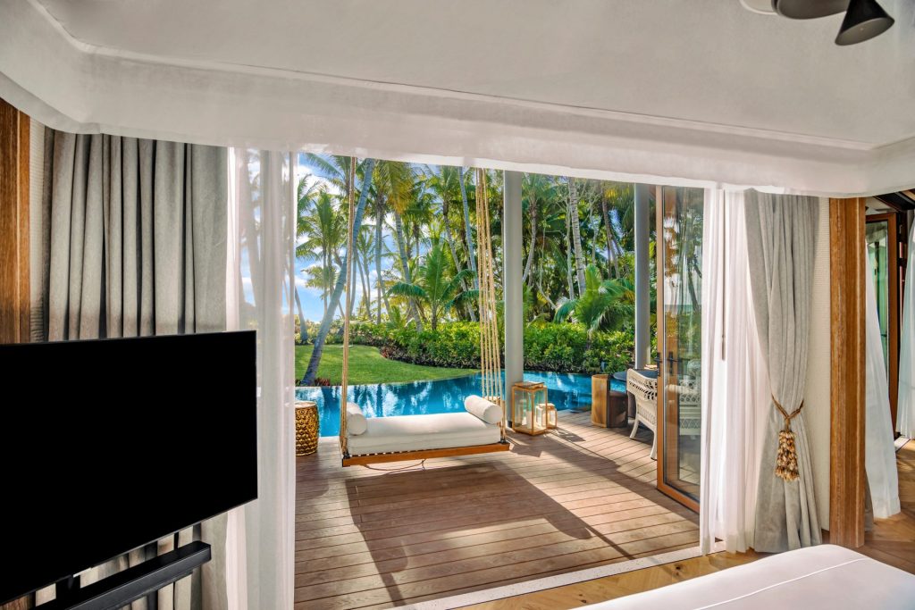 Waldorf-Astoria-Seychelles-Pool-View-from-Bedroom