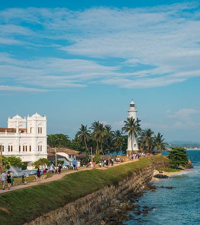 Visite obligatoire du fort de Galle au Sri Lanka avec Voyages de Luxe 