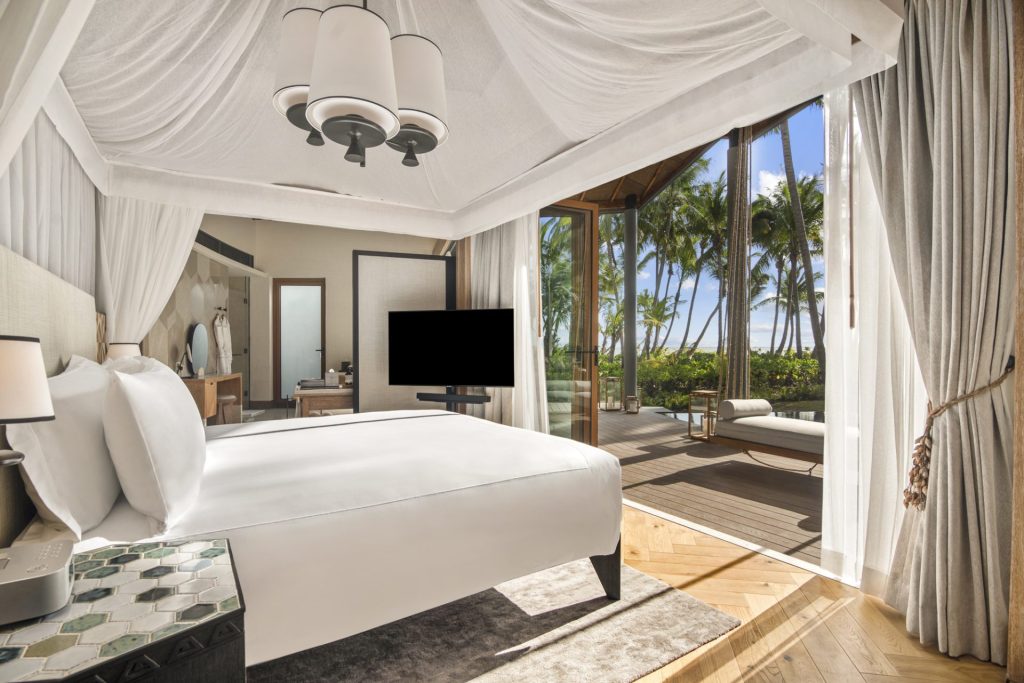 Waldorf Astoria Seychelles: profitez de votre chambre au sein de votre hôtel 5 étoiles luxe aux Seychelles