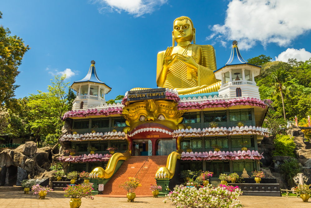 Visitez le temple de Dambulla au Sri Lanka avec Voyages de Luxe 