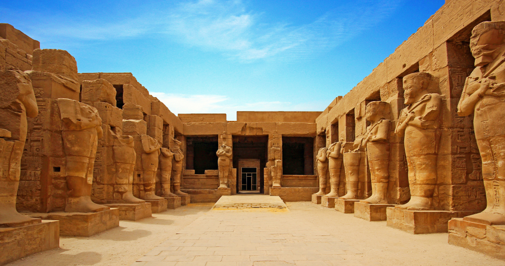 Ancient,Ruins,Of,Karnak,Temple,In,Luxor.,Egypt