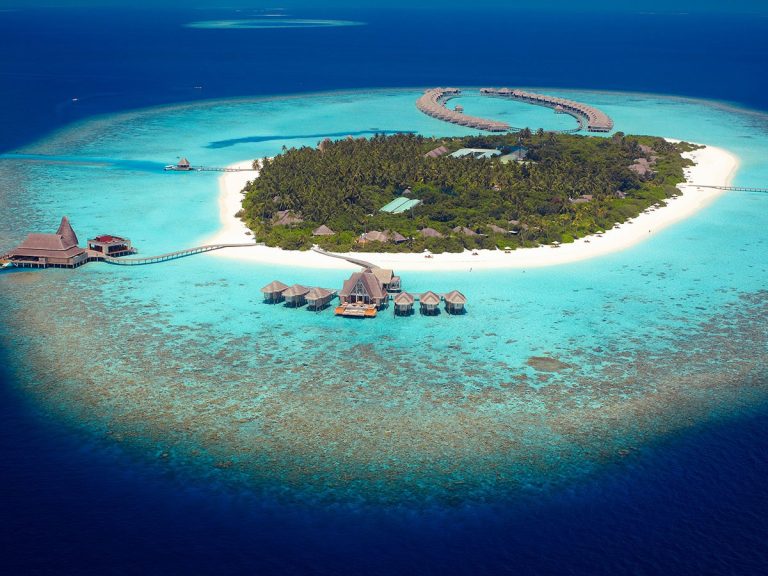 séjour luxe hotels Anantara Kihavah Maldives Villas
