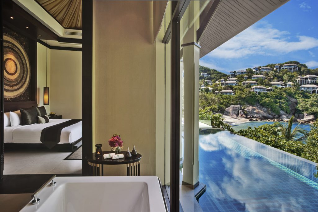 Profitez d'une villa de luxe avec piscine privée et vue océan au Banyan Tree Samui