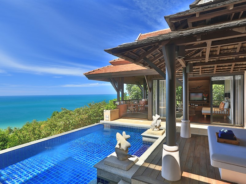 villa luxe avec piscine privée à Koh Lanta au Pimalai Resort and Spa 