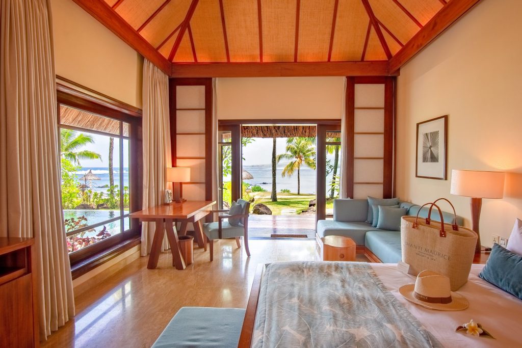 Shanti Maurice Resort _ Spa_Beachfront Suite Pool Villa_Chambre