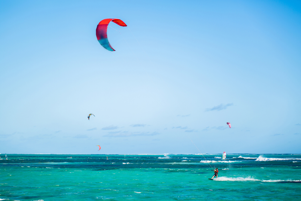 Kitesurfers - Shanti Maurice