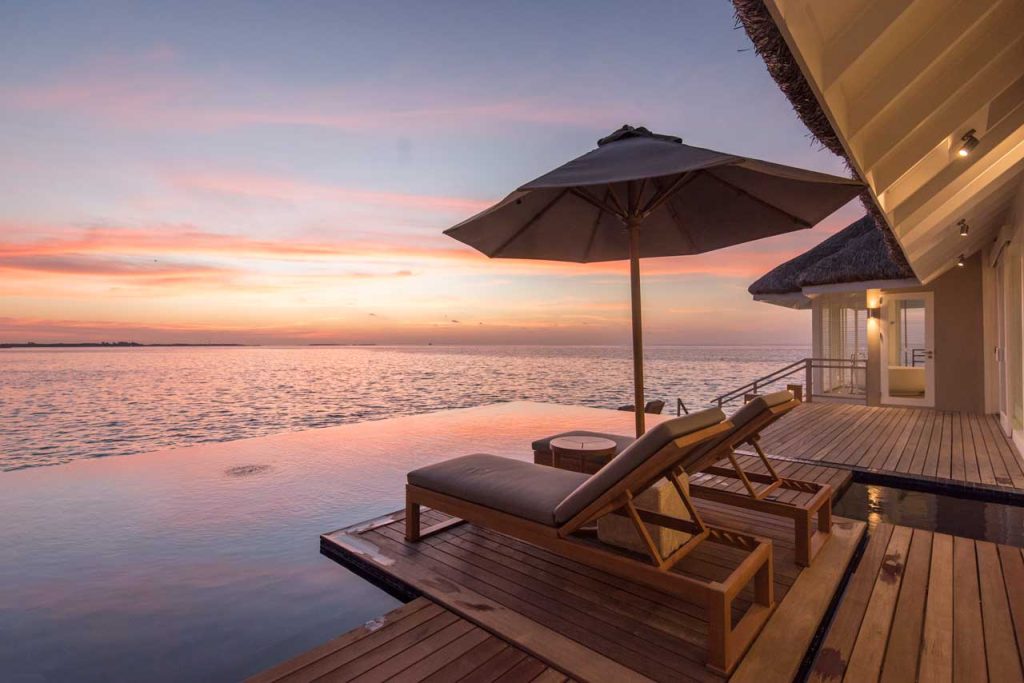 lux-villa_Coucher de soleil_Maldives