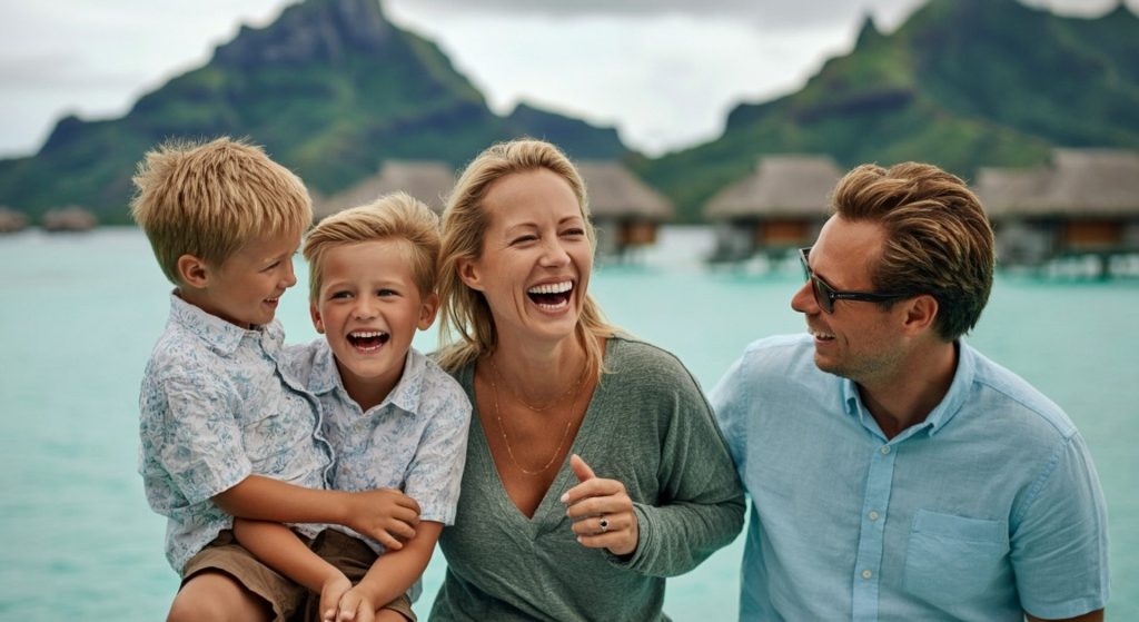 Voyage luxe en Polynésie française en famille à Bora Bora - Voyages de Luxe