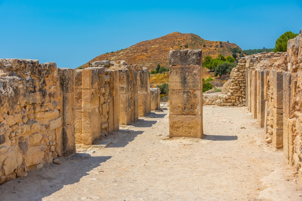 Minoan,Palace,Of,Phaistos,At,Greek,Island,Crete.