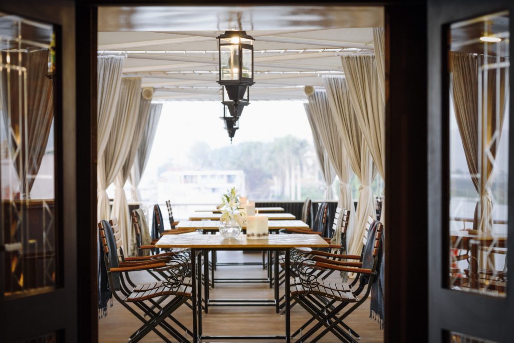 Egypt, Nile River, Sanctuary Sun Boat IV, Lower Sun Deck