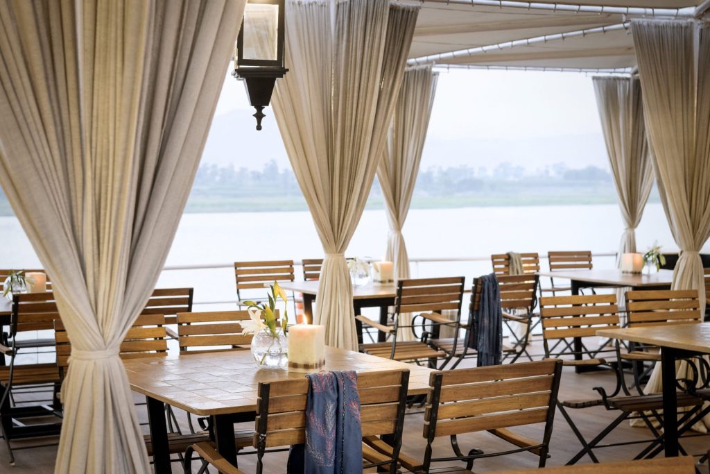 Egypt, Nile River, Sanctuary Sun Boat IV, Lower Sun Deck