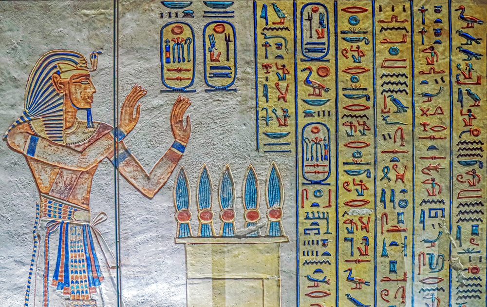 Luxor,egypt-frescos,Inside,Of,The,Ancient,Necropolis,Valley,Of
