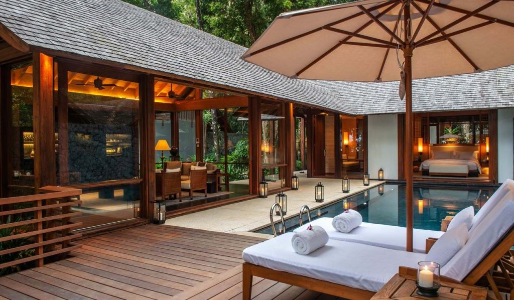 Piscine privée de rêve de votre villa plage de luxe à The Datai Langkawi
