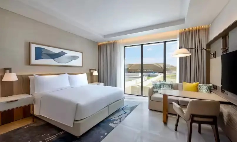 chambre-hilton-abu-dhabi-yas-island-package-f1-2026