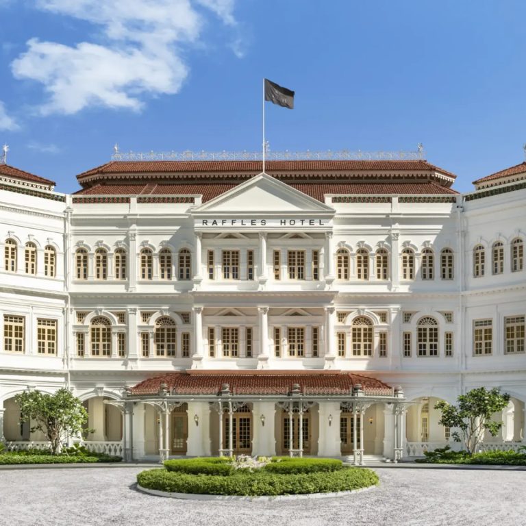 séjour luxe Asie Singapour Raffles Singapore