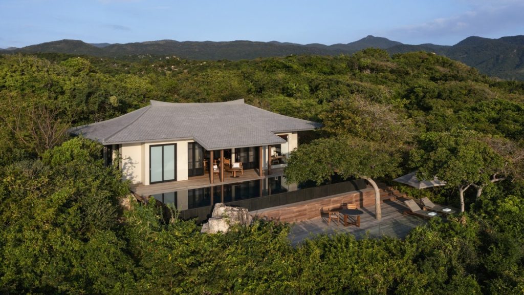 Amanoi Ocean Pool Villa avec piscine infinity et vue sur la mer au Vietnam