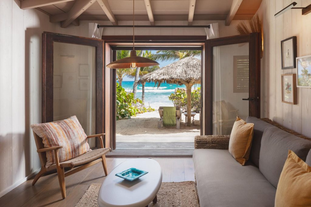 Beach Junior Suite Manapany St Barth vue mer accès direct plage Saint-Barth