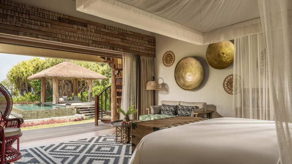 Intérieur de villa à Desroches Island