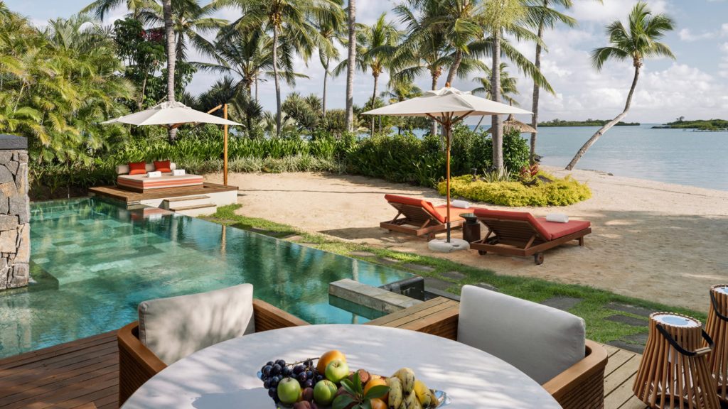 Premium Beach-View Pool Villa avec piscine privée et accès plage au Four Seasons Mauritius Resort at Anahita