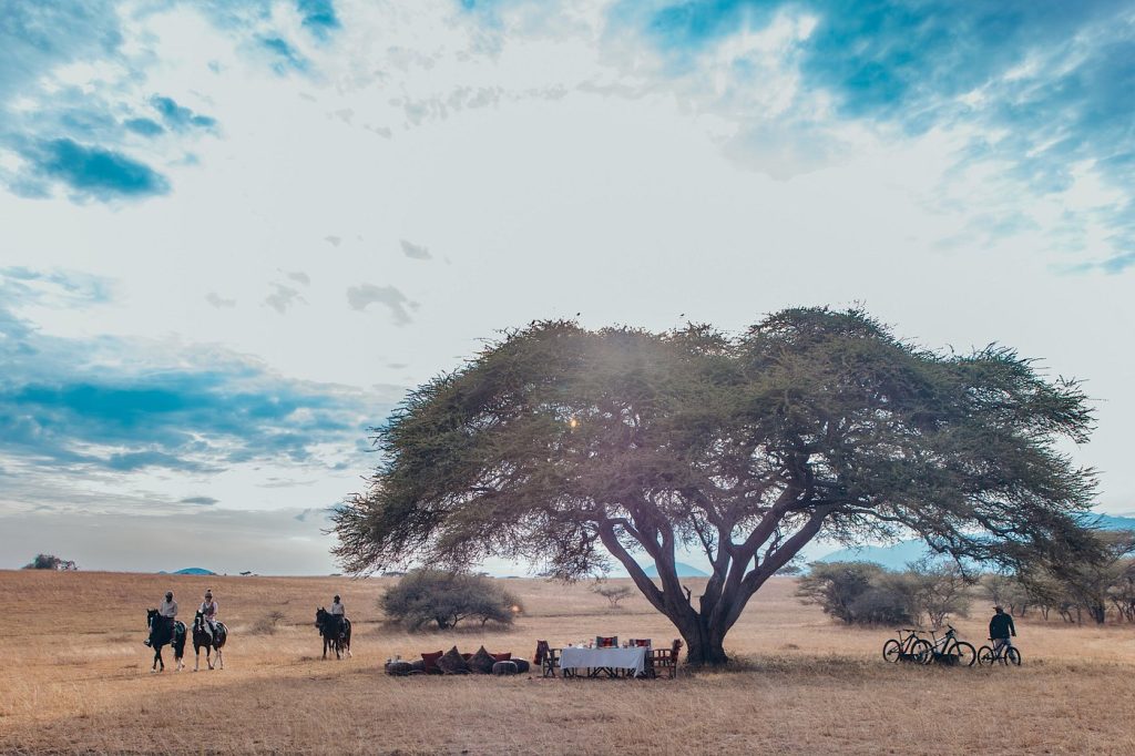 Safari à cheval au ol Donyo Lodge