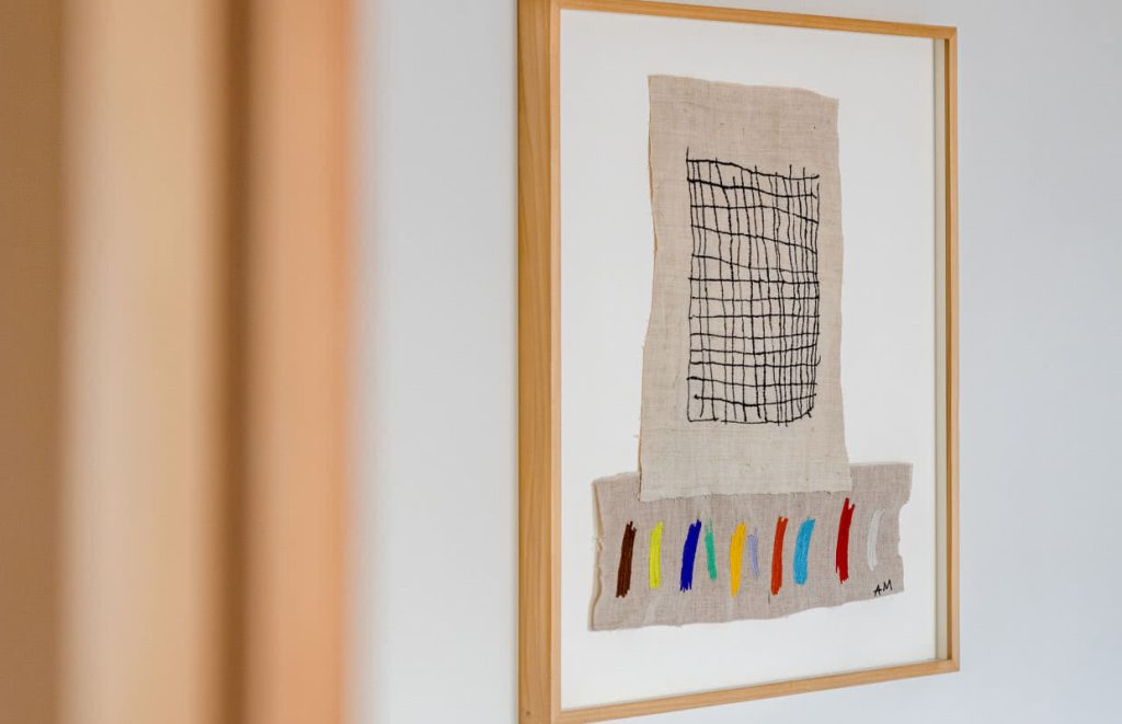 Œuvre de la collection d’art de The Shinmonzen à Kyoto