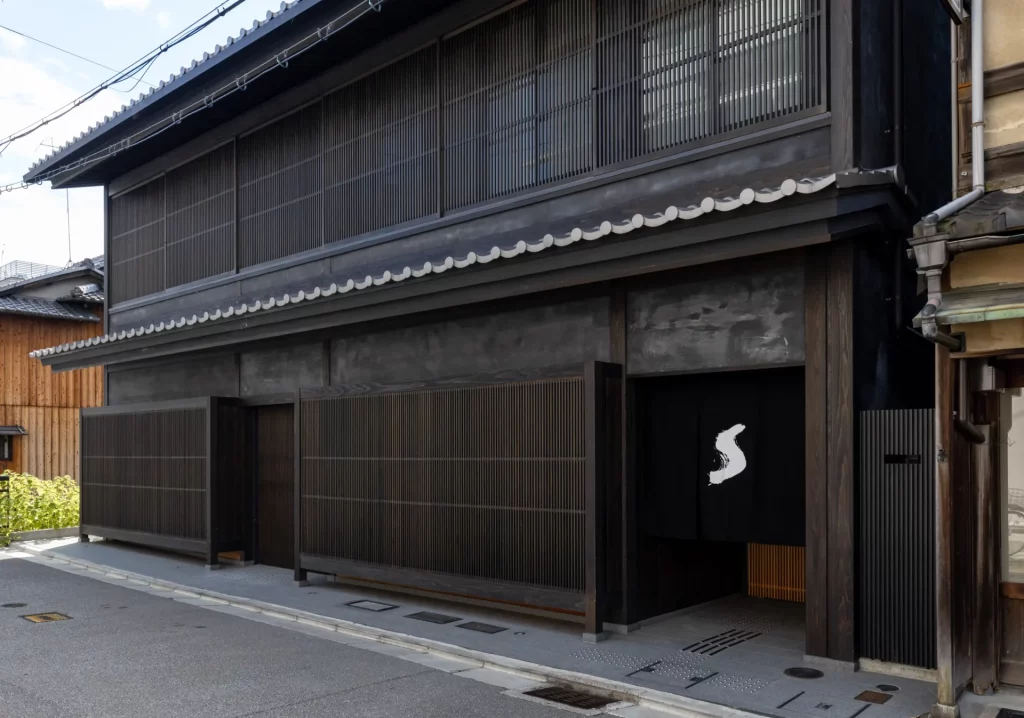 Façade de The Shinmonzen à Kyoto