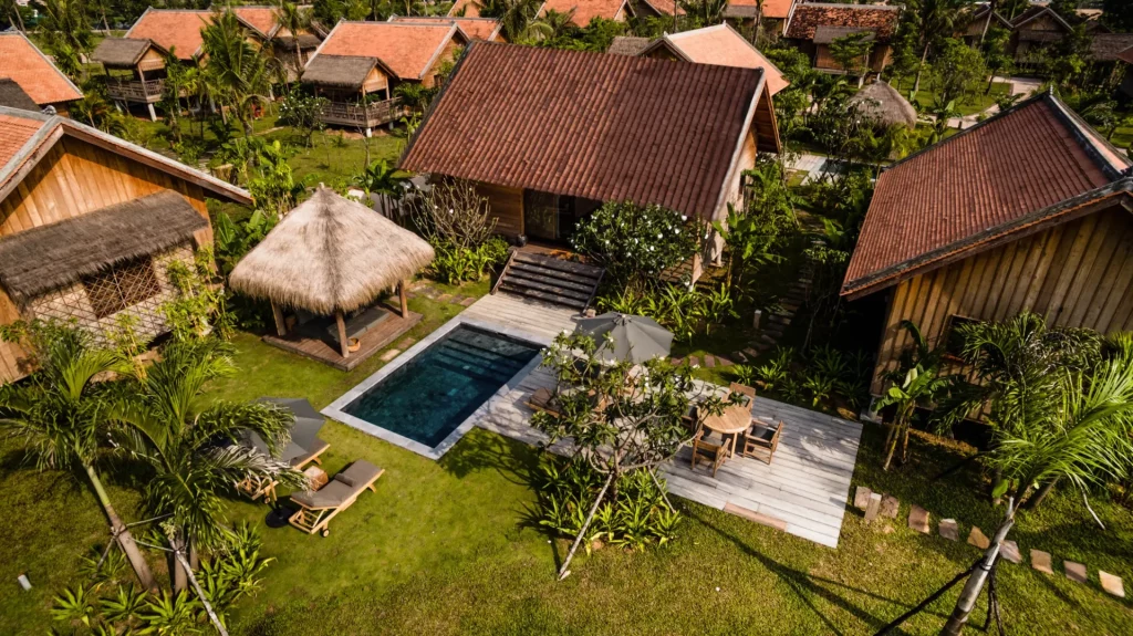 Zannier Phum Baitang, village khmer à Siem Reap