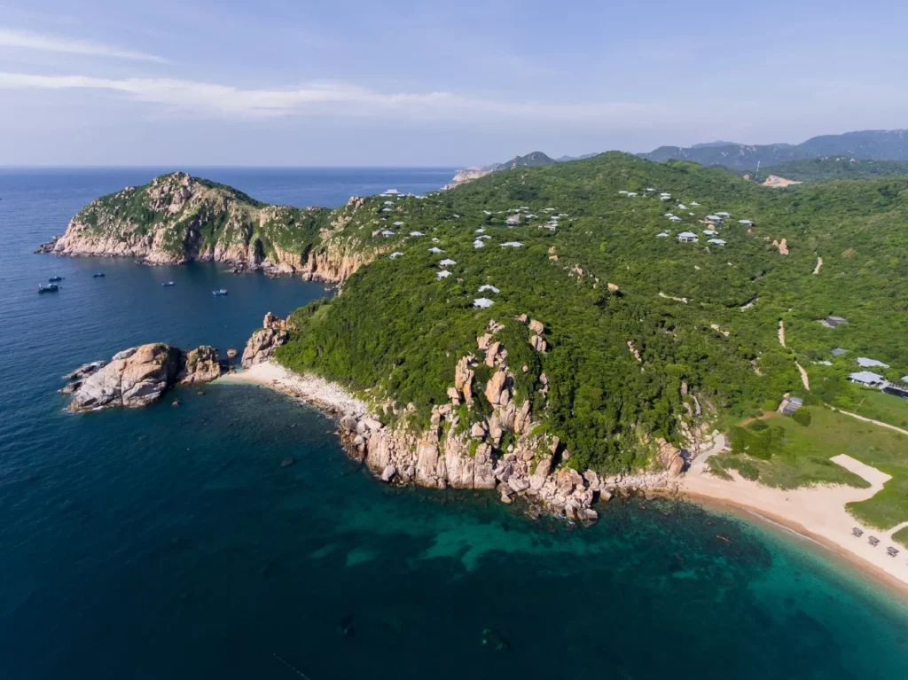 Amanoi dans la baie de Vinh Hy lors d’un voyage d’exception au Vietnam